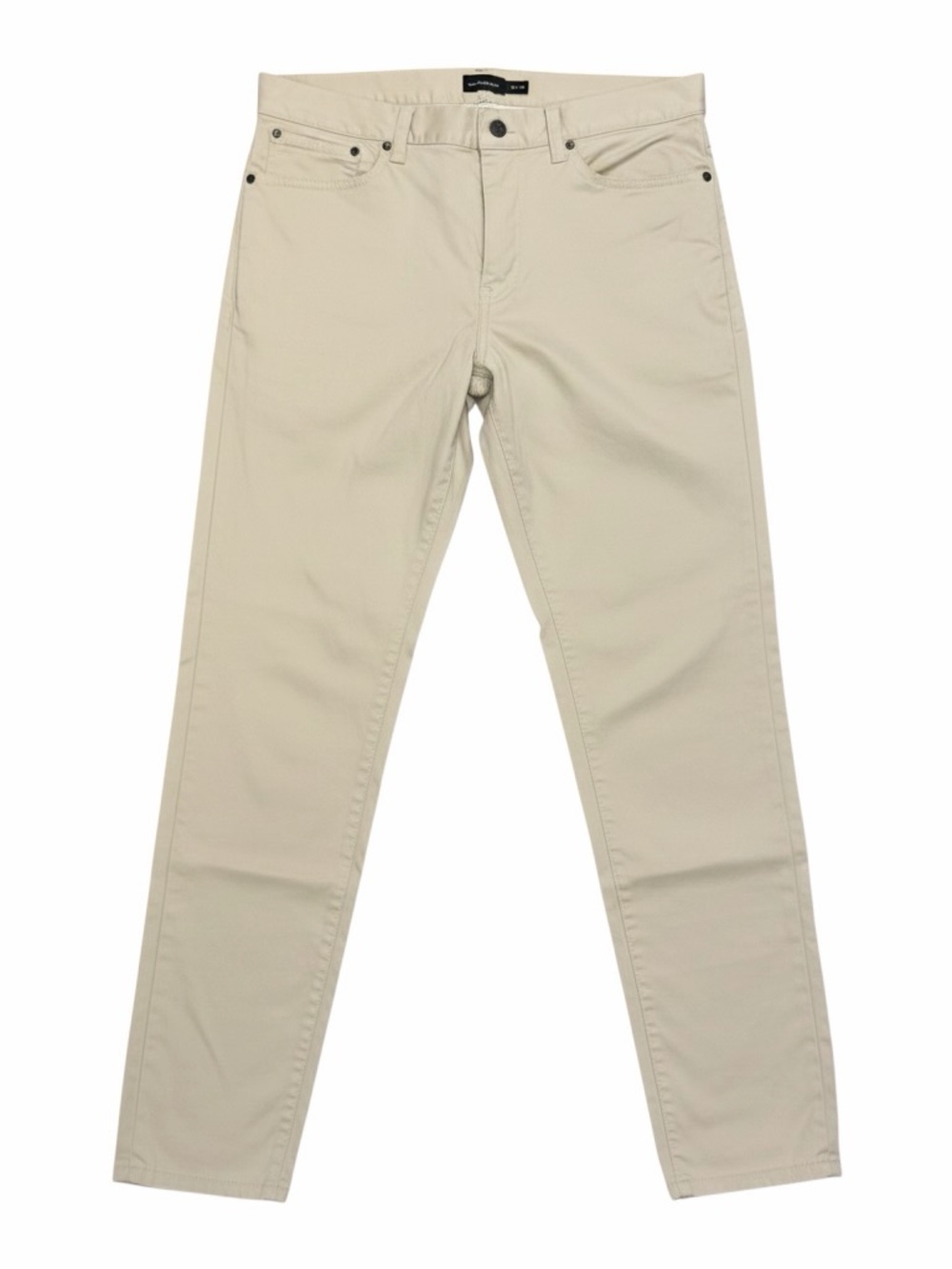 Men’s Club Monaco Slim Straight Chinos in Light Beige - like new 34/32